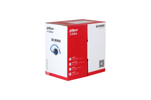 DH-PFM1920I-5EU-UY 非屏蔽超五类网线（UTP CAT5E PVC CM阻燃）-0.5mm-蓝色-305m
