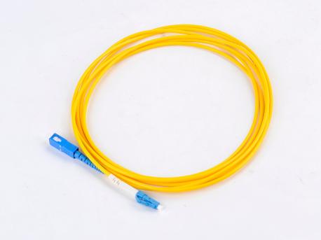 DH-PFM972-LS-3 LC-SC单模单芯光纤跳线-黄色-3米