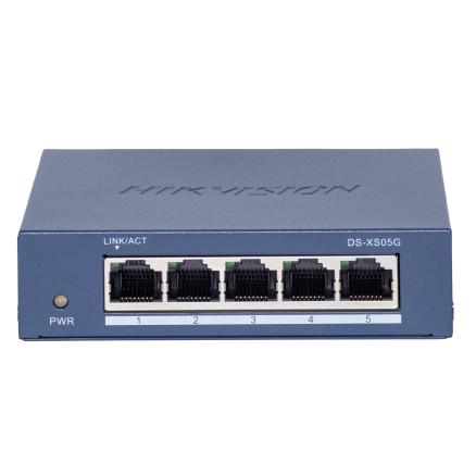 DS-XS05G(国内标配) 桌面式千兆交换机