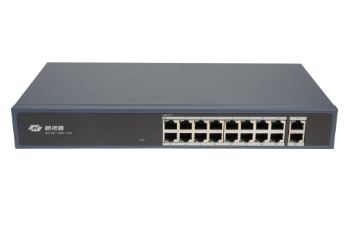 HST-SW-118MP-130W(国内标配) 百兆PoE交换机(双上行口/MCU PoE)
