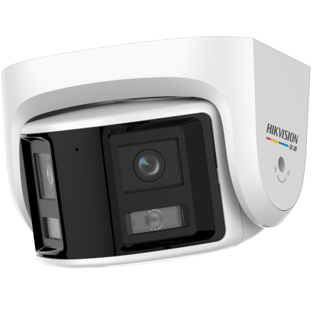 DS-2CD3367SWDP2V2-L 600万臻全彩2.0广角双摄海螺型网络摄像机