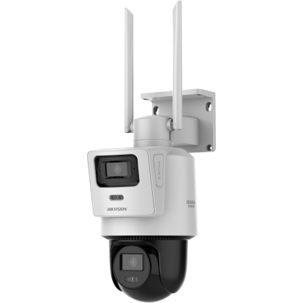 DS-2DE3Q144MZ-T/GL2 3寸双摄400万4G白光全彩球机