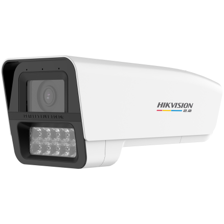 DS-2CD3T47SWDV3-LUT 400万臻全彩2.0筒型大外壳POE网络摄像机(对讲型)