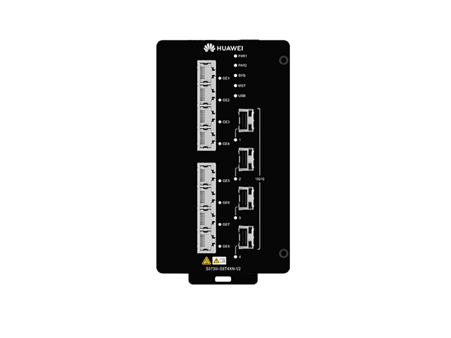 CloudEngine S5735I-S-V2工业交换机（DIN款）-S8T4SN-V2