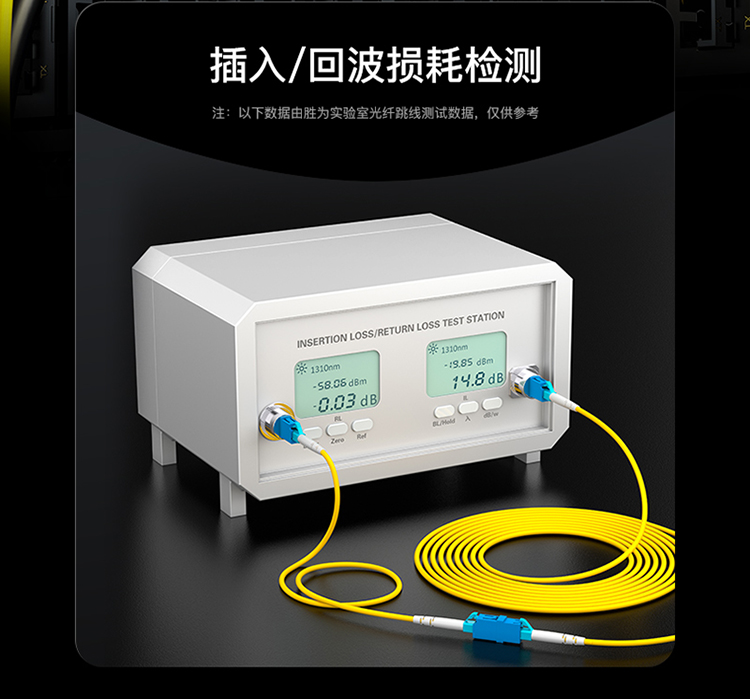 FSC-107A 工程电信级光纤跳线 LC-LC(UPC)网线单模单芯3米
