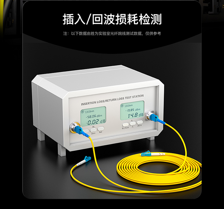 FSC-107 电信级光纤跳线 LC-LC（UPC）单模双芯入户光纤线 低烟无卤环保外被