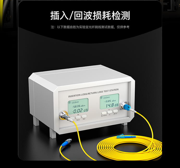 FSC-110 光纤跳线 工程电信级LC-FC单模双芯 9/125低烟无卤环保外被