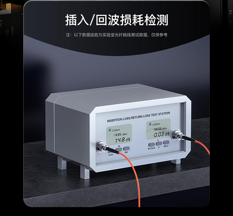 FMC-202 工程电信级光纤跳线 ST-ST多模双芯3米 62.5/125低烟无卤环保外被