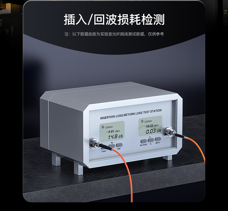 FMC-206 工程电信级光纤跳线 LC-ST多模双芯3米 62.5/125低烟无卤环保外被