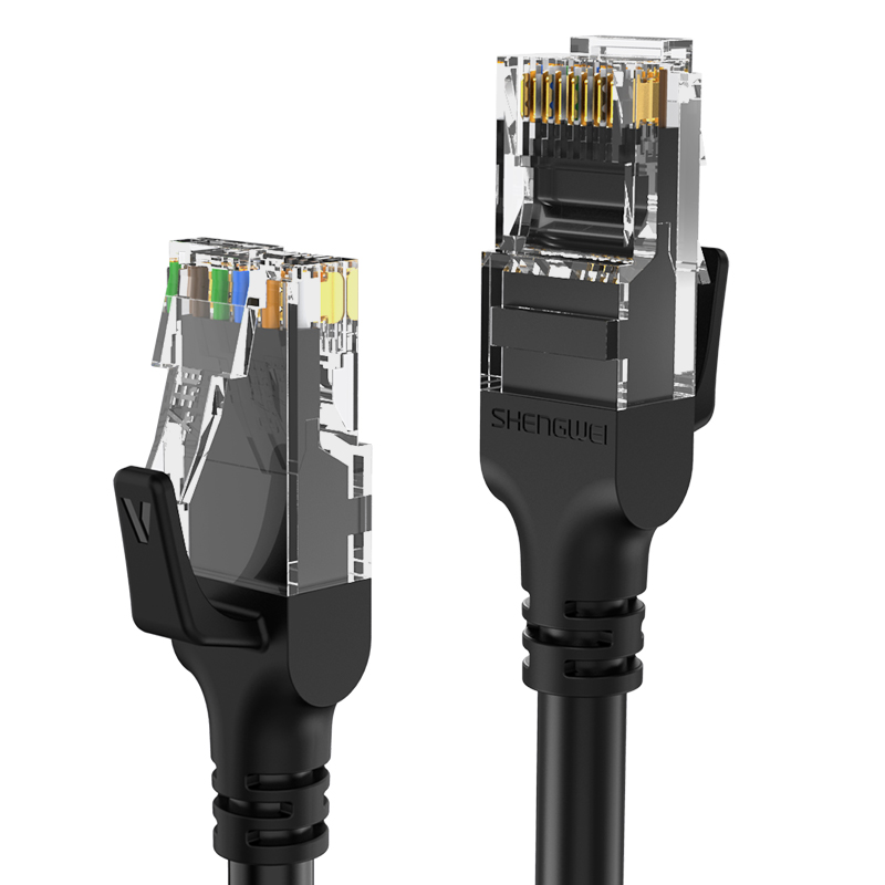 WLC1015G 超五类网线 百兆阻燃网络连接线 Cat5e超5类成品跳线 电脑宽带连接线 1.5米
