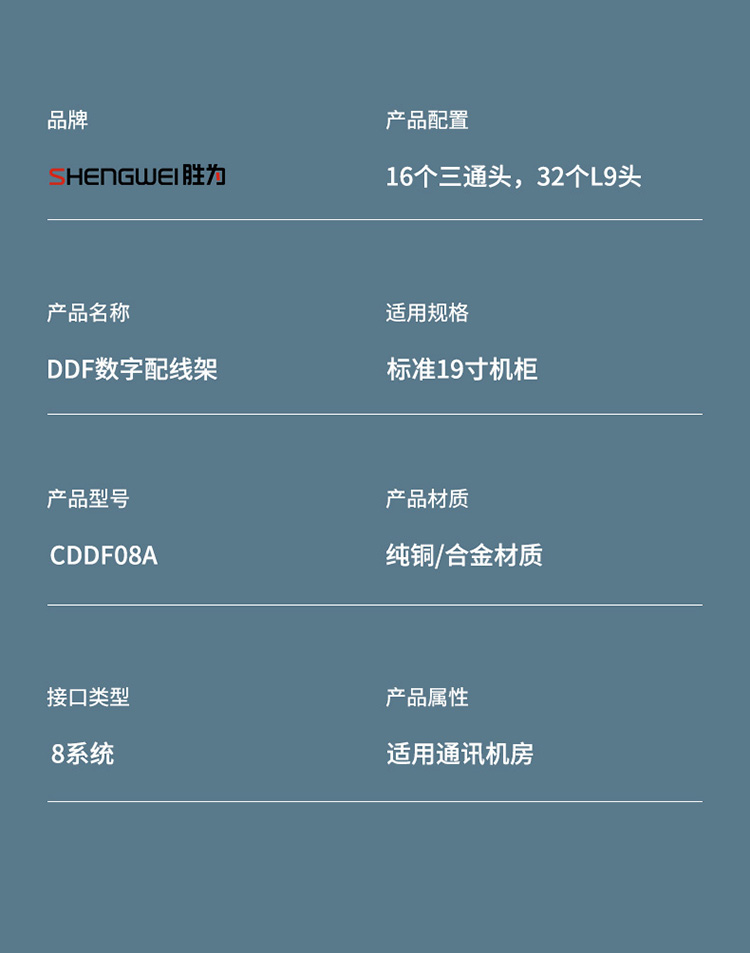 DDF数字配线架