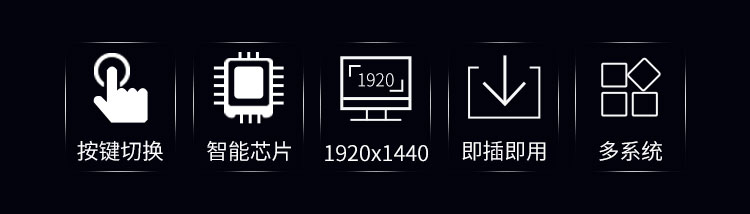 KS-304A KVM切换器 VGA视频切屏器配线 四进一出电脑转换器 4口显示器键鼠USB打印机共享器
