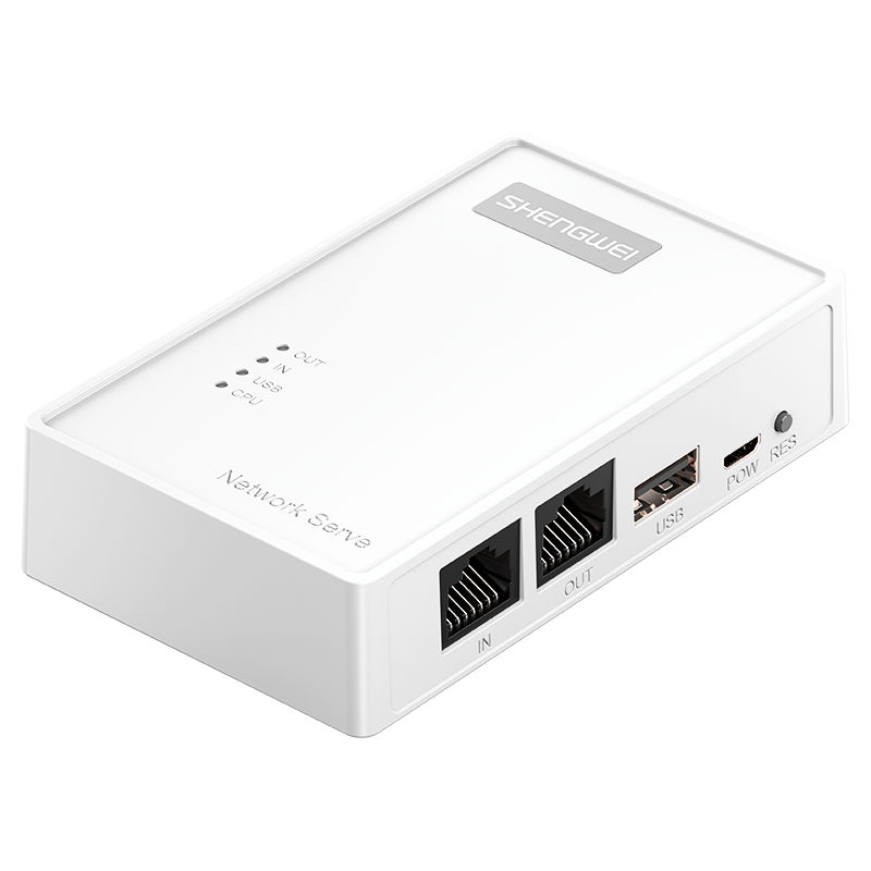 DSWU2001 USB无线网络打印服务器 wifi局域网高速打印机共享器接收器 支持针式热敏喷墨激光打印机