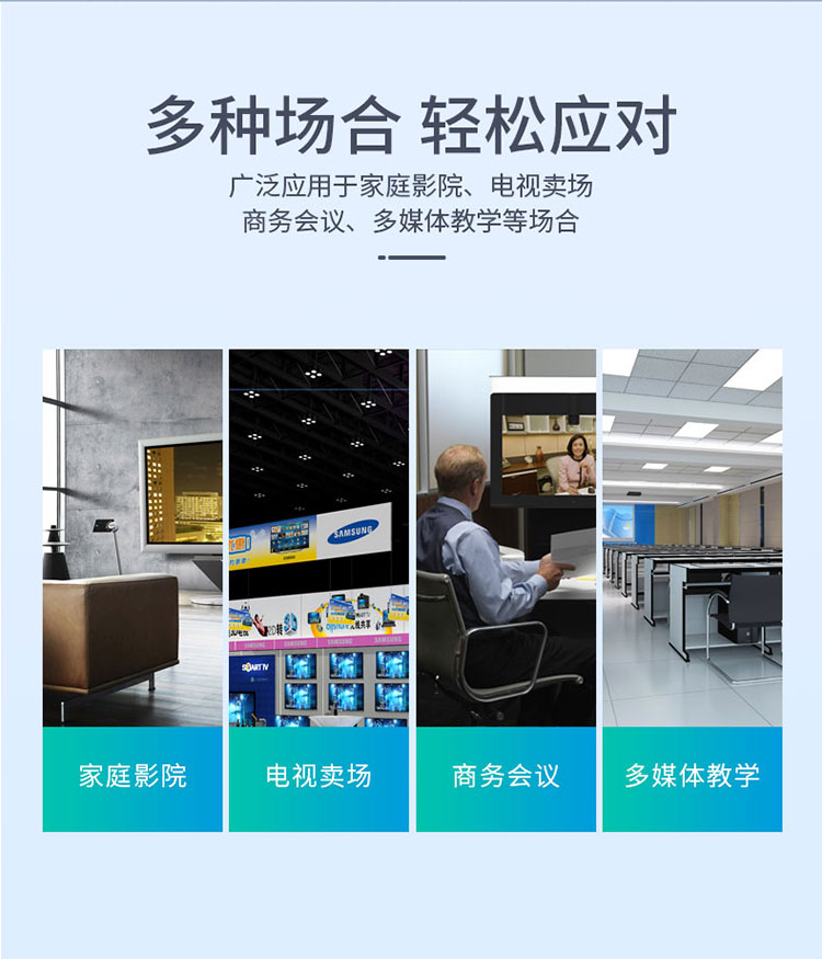 HP-102 HDMI一分二分配器 1进2出4K数字高清视频分屏器1.4版 电脑音视频显示器电视机