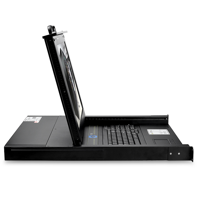 KS-1716LCD KVM切换器16口 带17英寸LCD显示器配VGA线 16进1出电脑转换器键鼠共享器