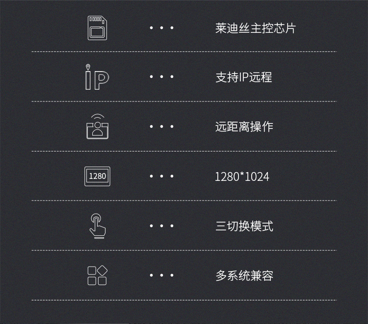 KS-2708CA KVM切换器8口 带17英寸LCD显示器配VGA接口 不带模块8进1出键盘鼠标共享