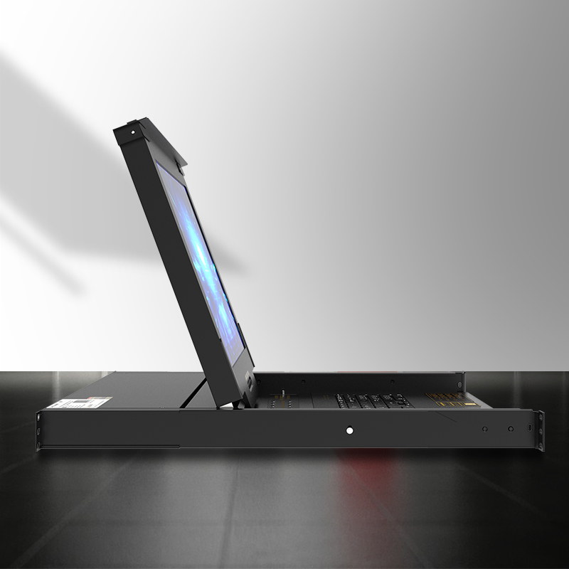 KS-2916LCD KVM切换器16口 带19英寸LCD显示器配VGA接口线 16进1出电脑转换器键鼠共享器