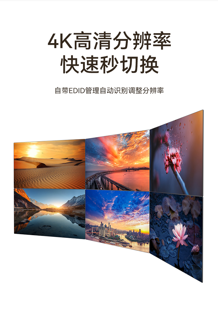 DHD1616K HDMI矩阵切换器16进16出 4K/30Hz高清音视频同步会议矩阵拼接屏控制器