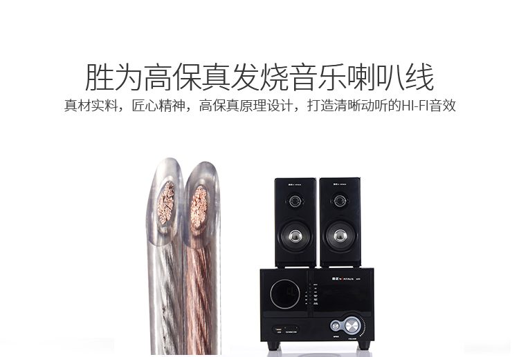 AEC-2100 发烧级纯铜音箱线 2*200芯 100米音频线 功放音响喇叭车载连接线 HIFI专业线材