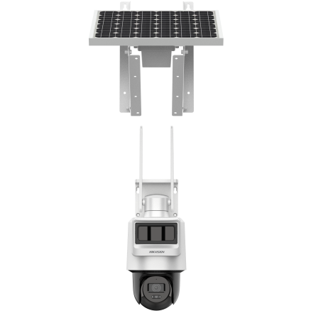3寸200万4G超低功耗太阳能套装（54WH电池10W太阳能板）