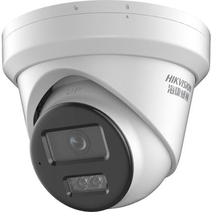 400万AI夜视增强白光全彩PoE海螺型网络摄像机（带对讲）