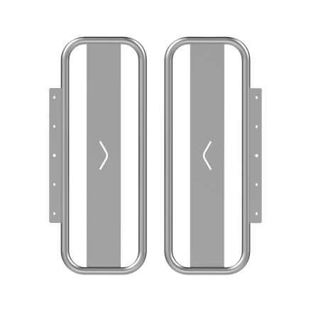 350系列速通门配套摆臂（不锈钢）