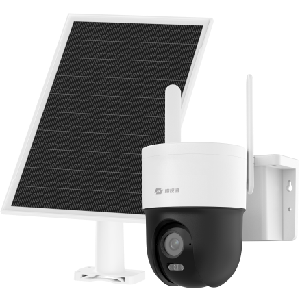 HST 2寸400万白光全彩太阳能常温款4G终流球机（T3 HST款）